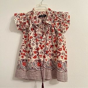 Kourt | Sleeve Less Floral Too